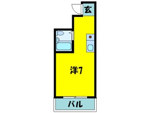 田中マンションの物件間取画像